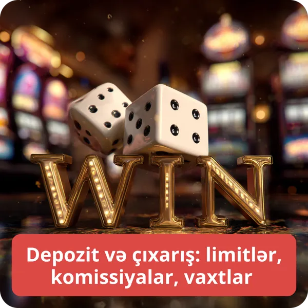 Depozit və çıxarış: limitlər, komissiyalar, vaxtlar – ödəniş üsulları Depozit və çıxarış: limitlər, komissiyalar, vaxtlar